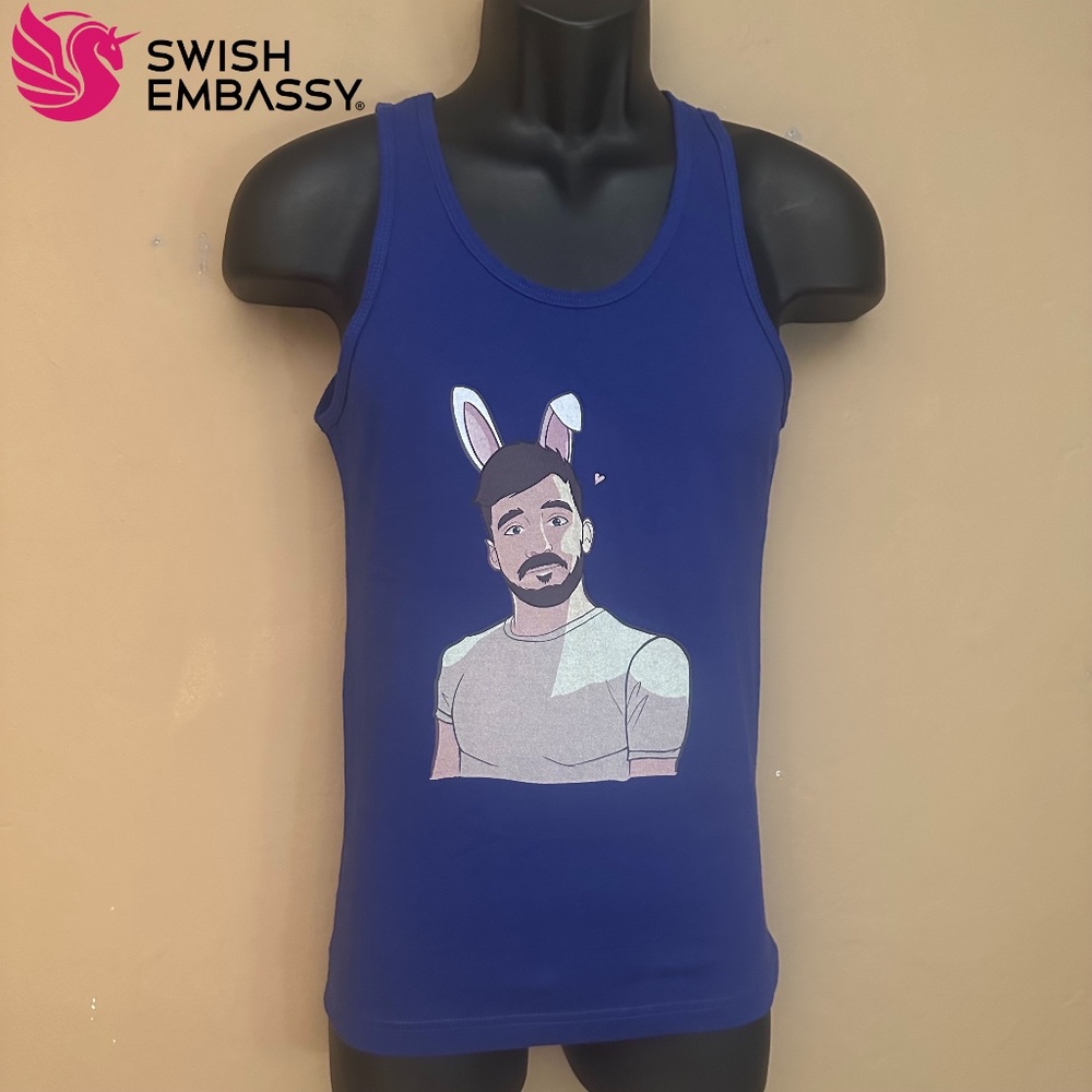 Peter Rabbit Tank Top by Swish Embassy XS Gently wooden 100% combed cotton